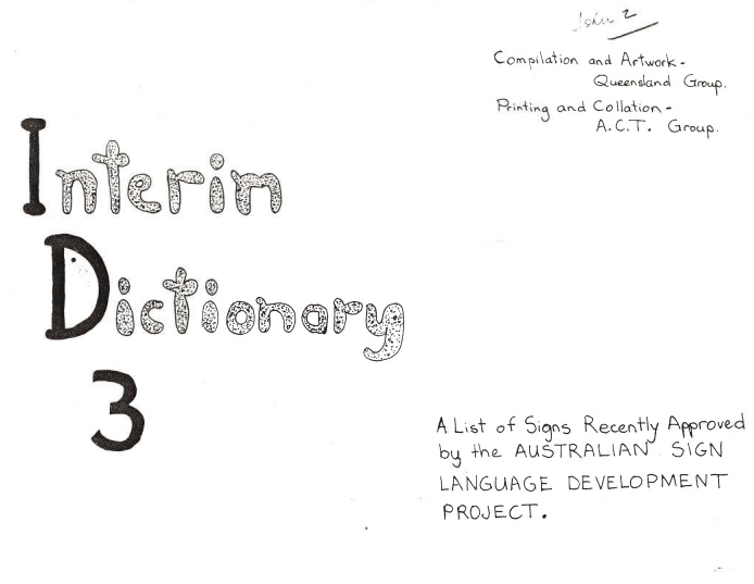Interim Dictionary 3 - Deaf History Collections